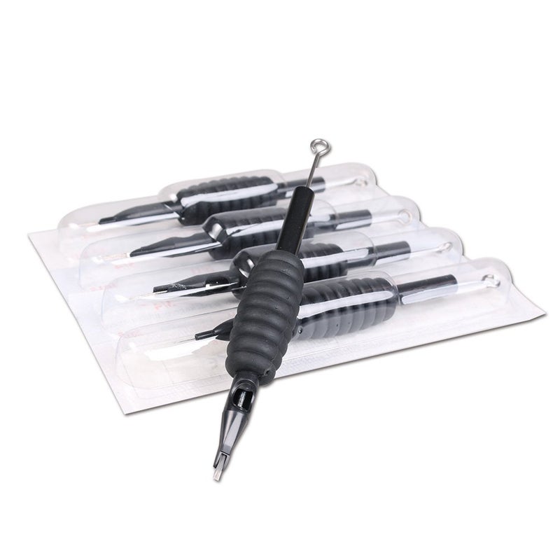 Dragonhawk 60 Counts Black Tattoo Needles Tubes with Matching Assorted - Image 3